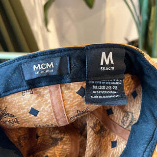 MCM Visetos Monogram Canvas Cap SZM