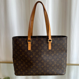 LOUIS VUITTON Monogram Coated Canvas Luco M51155 Tote