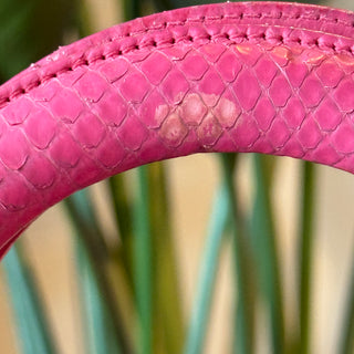 DIOR Lady Dior Pink Snakeskin