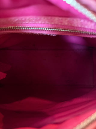DIOR Lady Dior Pink Snakeskin
