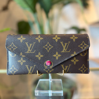 LOUIS VUITTON Josephine Brown Monogram Canvas Wallet