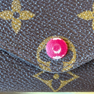 LOUIS VUITTON Josephine Brown Monogram Canvas Wallet