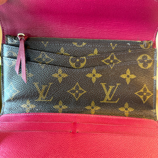 LOUIS VUITTON Josephine Brown Monogram Canvas Wallet