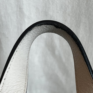 LOEWE White Leather Hammock 2 Way Shoulder Bag