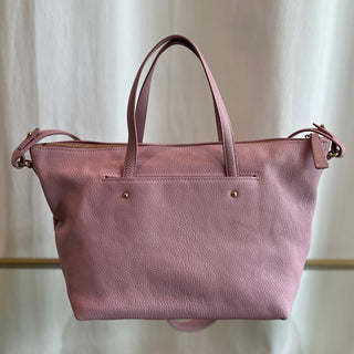 FERRAGAMO Pink Gancini Leather Shoulder Bag