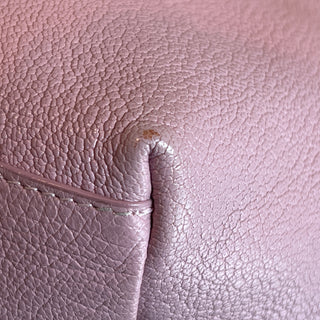 FERRAGAMO Pink Gancini Leather 2way Tote Shoulder Bag