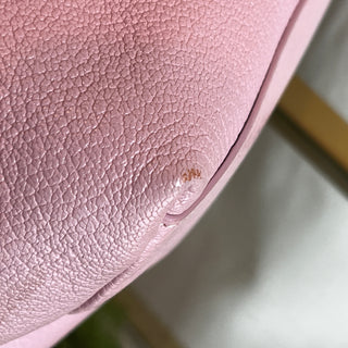 FERRAGAMO Pink Gancini Leather 2way Tote Shoulder Bag