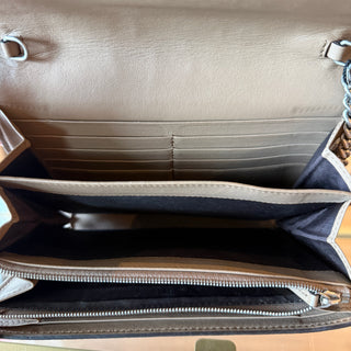GUCCI Dionysus GG Supreme Canvas Wallet On Chain Crossbody