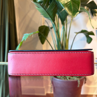 CHRISITAN DIOR J’Adior Red Smooth Leather Shoulder Bag