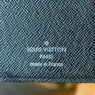 LOUIS VUITTON Brazza Damier Graphite Black Canvas Wallet