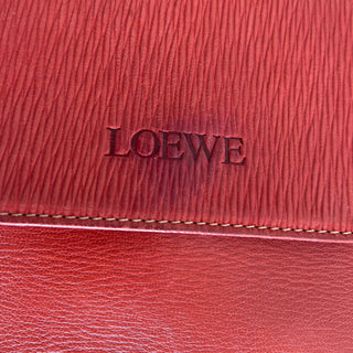 LOEWE Velazquez Rust Shoulder Bag