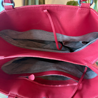 BOTTEGA VENETA Milano Pink Nappa Intrecciato Tote Bag