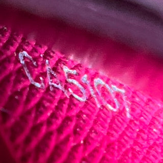 LOUIS VUITTON Red Epi Card Case