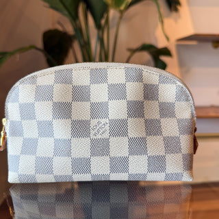 LOUIS VUITTON Damier Azur Toiletry 17