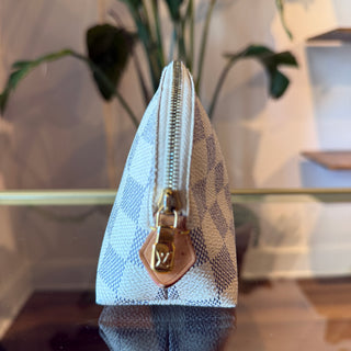 LOUIS VUITTON Damier Azur Toiletry 17