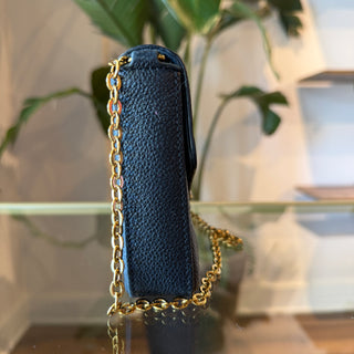 LOUIS VUITTON Black Empreinte Felicie Pochette