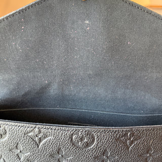 LOUIS VUITTON Black Empreinte Felicie Pochette