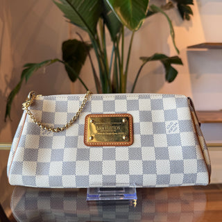 LOUIS VUITTON Damier Azur Eva Pochette