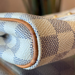 LOUIS VUITTON Damier Azur Eva Pochette
