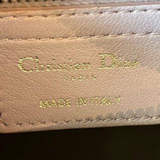 CHRISTIAN DIOR Lady Dior Lilac Cannage Medium Shoulder Bag