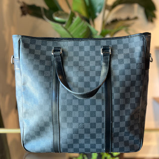 LOUIS VUITTON Damier Graphite Tadao GM Tote Bag
