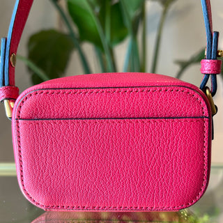 DIOR Goatskin Leather Mini Saddle Belt Pouch Bag