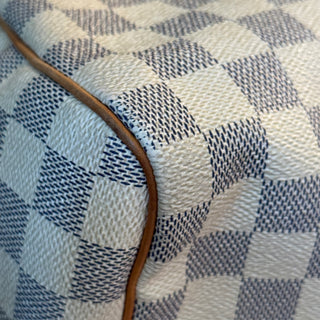 LOUIS VUITTON Speedy 30 Damier Azur Canvas Satchel