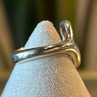 TIFFANY & CO Heart Perreti 925 Ring Size 5