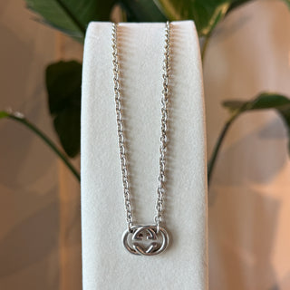 GUCCI GG Interlocking Chain Necklace