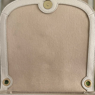 CHLOE See by Chloe Taupe Leather Shoulder Bag