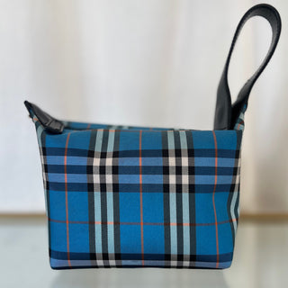 BURBERRY LONDON Blue Nylon Hand Pouch