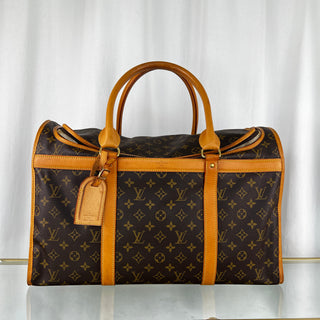 LOUIS VUITTON Monogram Dog Carrier 50