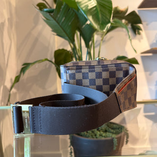 LOUIS VUITTON Damier Ebene Geronimos Belt Bag