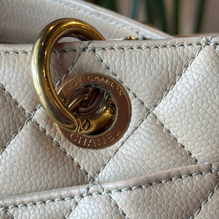 CHANEL GST Caviar Beige
