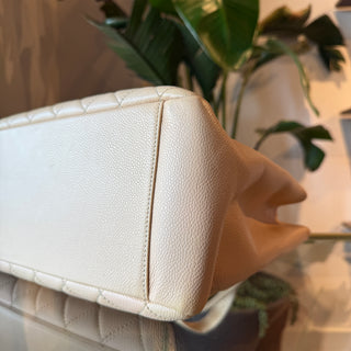 CHANEL GST Caviar Beige