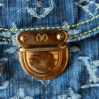 LOUIS VUITTON Denim LV Monogram Neo Speedy 30