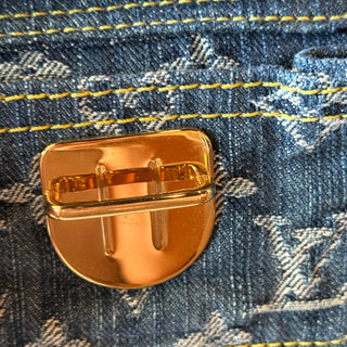 LOUIS VUITTON Denim LV Monogram Neo Speedy 30