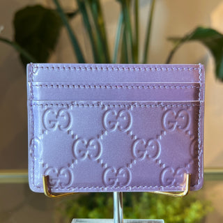 GUCCI GG Emblem Card Case