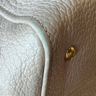 FENDI Chameleon Medium Pebbled Leather Satchel Bag