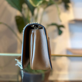 GUCCI Blondie Suede Medium Shoulder Bag