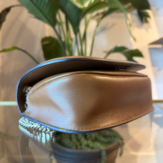 GUCCI Blondie Suede Medium Shoulder Bag