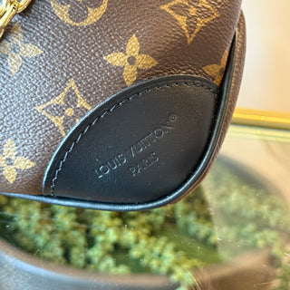 LOUIS VUITTON Boulogne PM Black Monogram Canvas Shoulder Bag