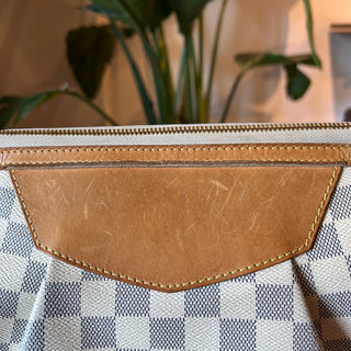 LOUIS VUITTON Damier Azur Siracusa MM