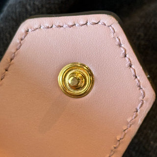 GUCCI GG Signature Pink Embossed Leather Bifold Wallet