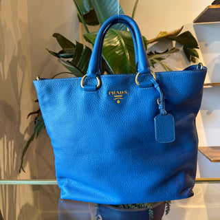 PRADA Vitello Tote Bag