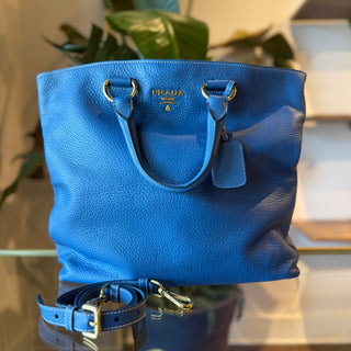 PRADA Vitello Tote Bag