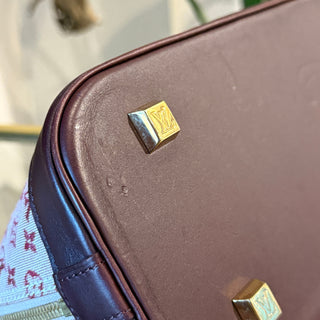 LOUIS VUITTON Long Alma Cherry Monogram Mini Lin