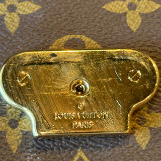 LOUIS VUITTON Saint Placide Red Monogram Canvas Shoulder Bag