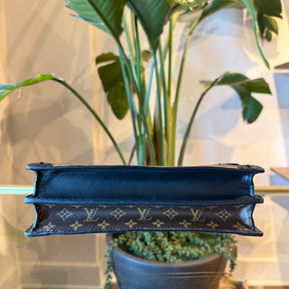 LOUIS VUITTON Trunk Clutch Reverse Monogram Canvas Clutch