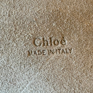 CHLOE Faye Suede and Leather Shoulder Bag Medium